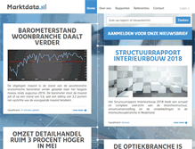 Tablet Screenshot of marktdata.nl